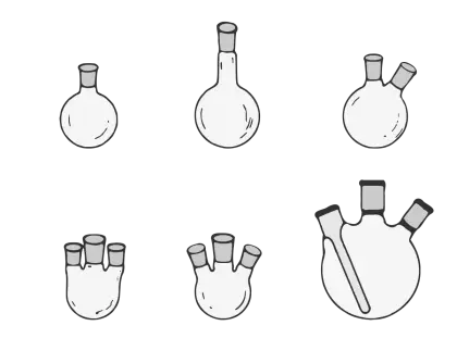 Various Laboratory Flasks
