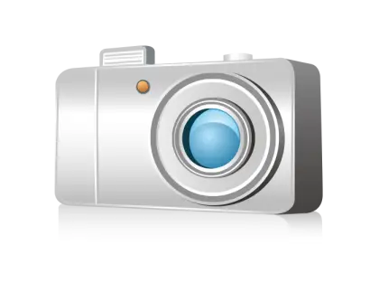 Modern Digital Camera Illustration