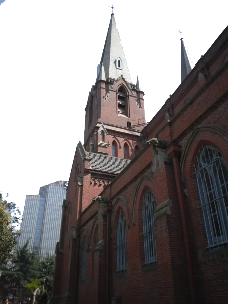 Gothic Brick Church Architecture