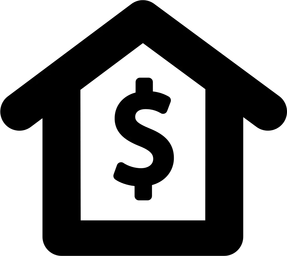 House with Dollar Sign Symbol
