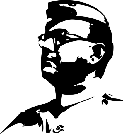 Black Silhouette of a Person Illustration