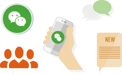 WeChat Mobile App Interface