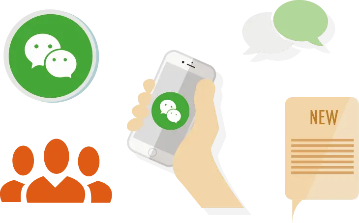 WeChat Mobile App Interface