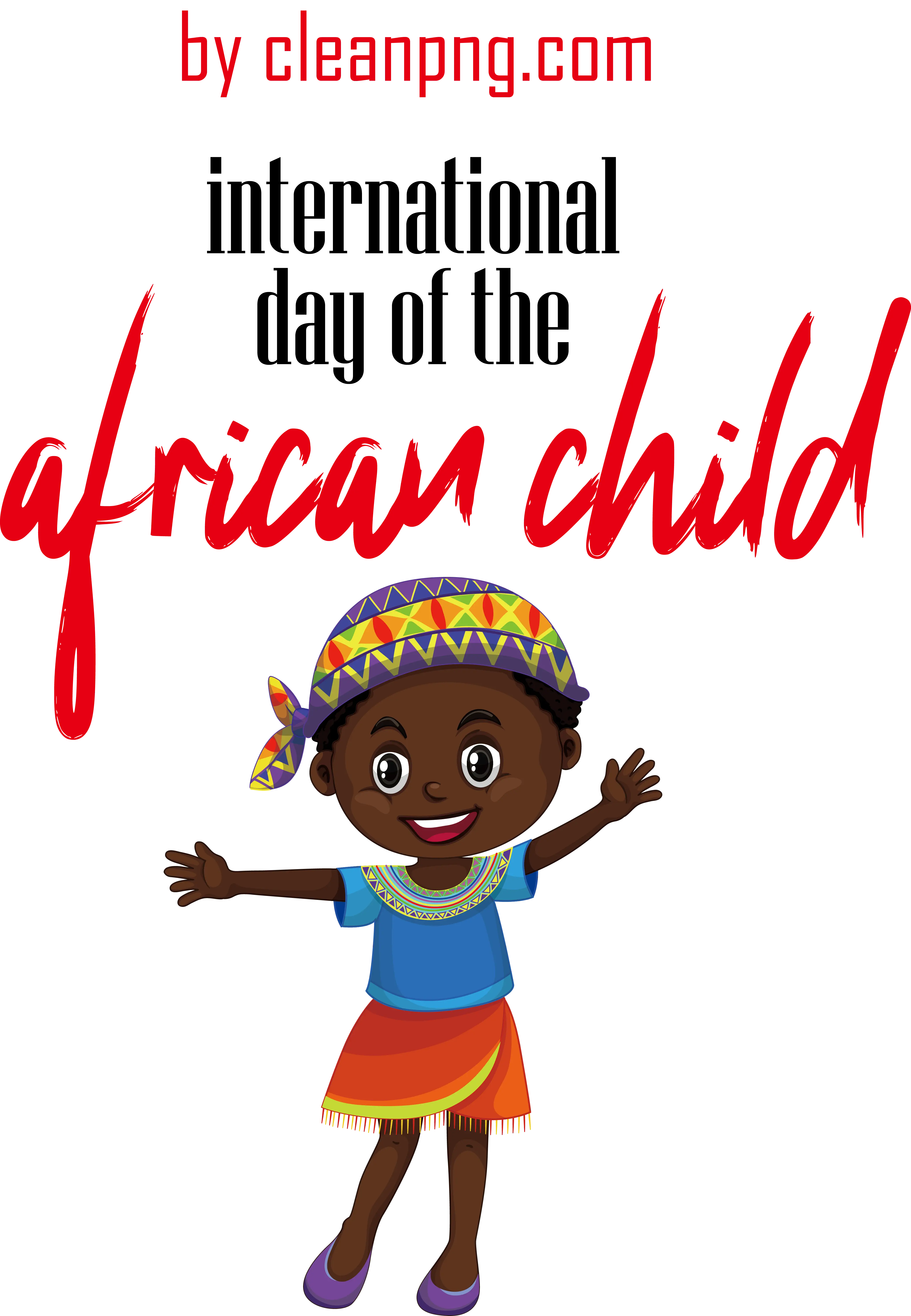 International Day of the African Child Illustration
