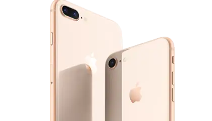 Stylish Gold iPhones Showcase