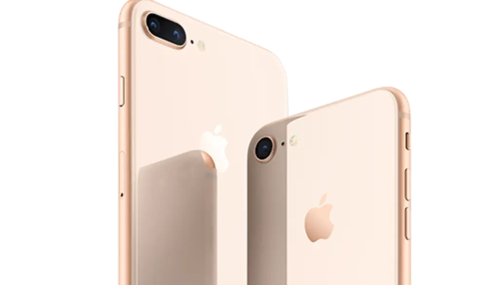 Stylish Gold iPhones Showcase