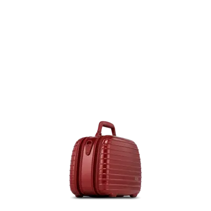 Compact Red Suitcase