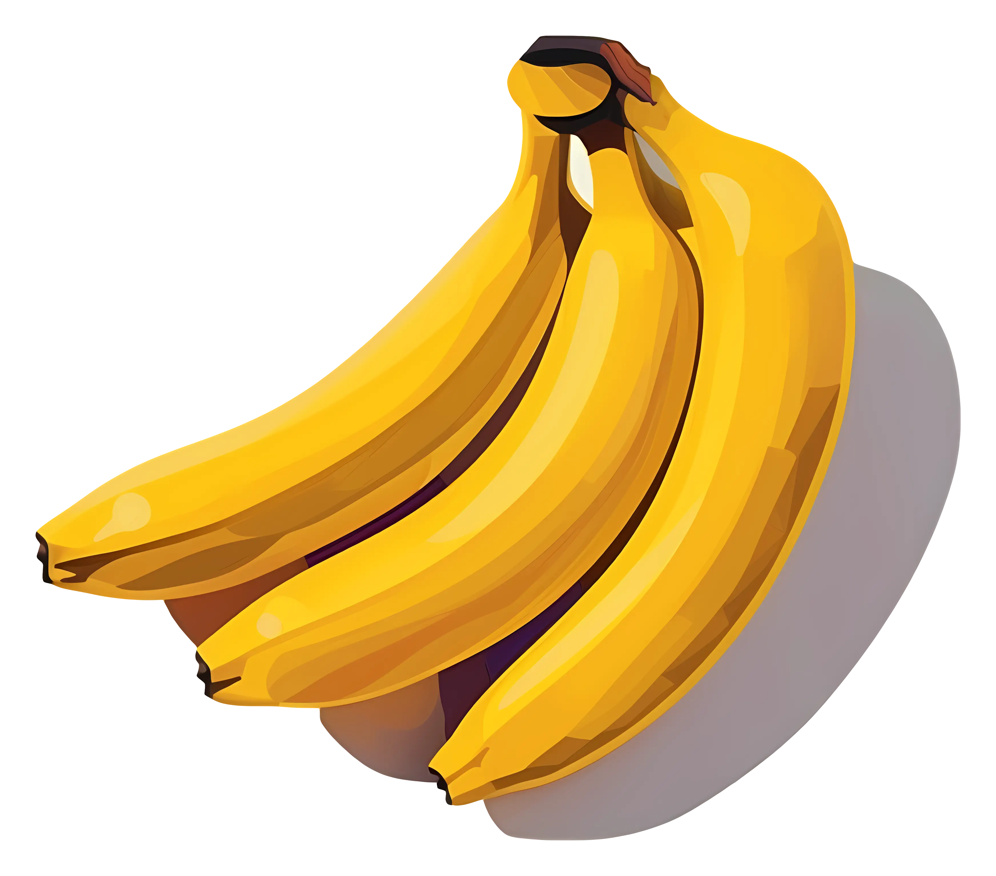 Bunch of Bananas Illustration