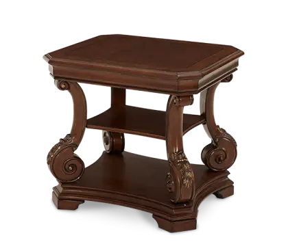 Ornate Wooden Table with Elegant Details