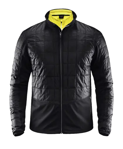 Black Quilted Jacket for Winter Fashion