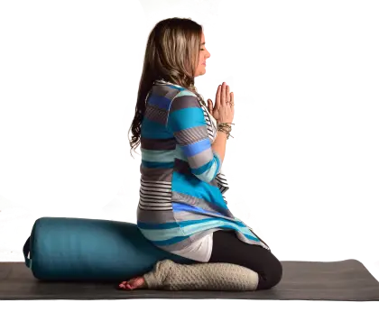Woman Practicing Yoga