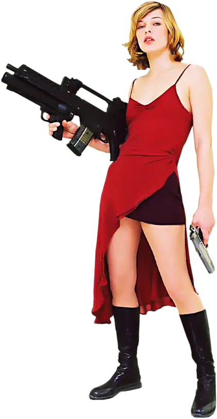 Action Heroine with Guns