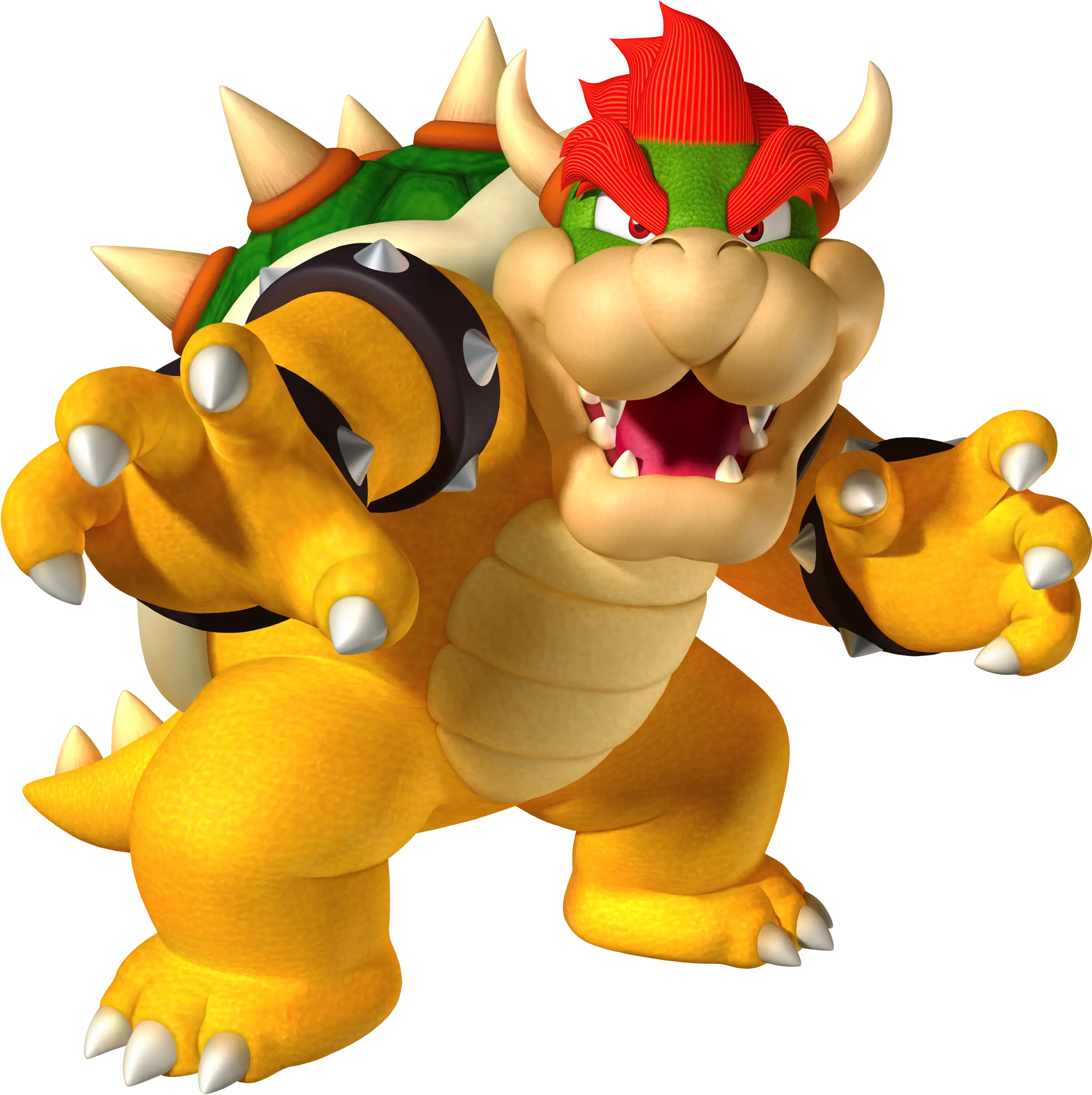 Cartoon Creature with Spiked Shell