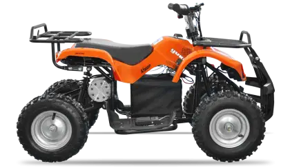 Orange Four-Wheeler ATV for All-Terrain Adventures
