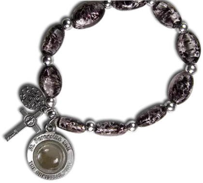 Beaded Bracelet with Charms