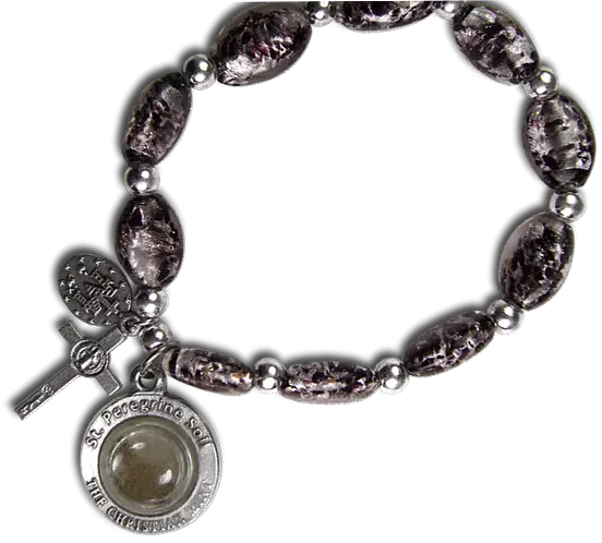 Beaded Bracelet with Charms