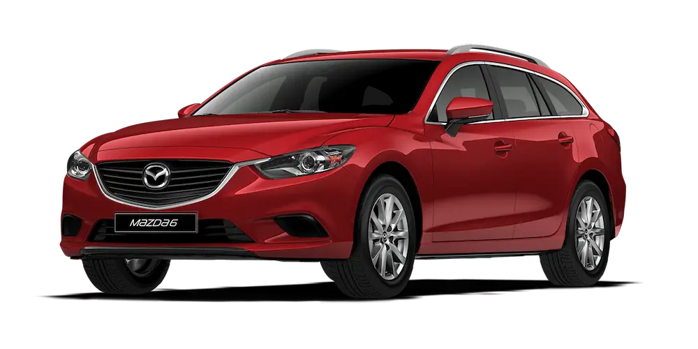 Red Station Wagon Car for Family Use