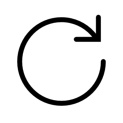 Circular Refresh Arrow Icon