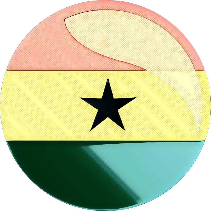 The National Flag of Ghana