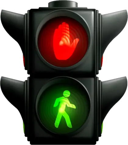 Traffic Light with Pedestrian Signals