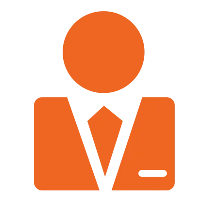 Orange Business Avatar Icon