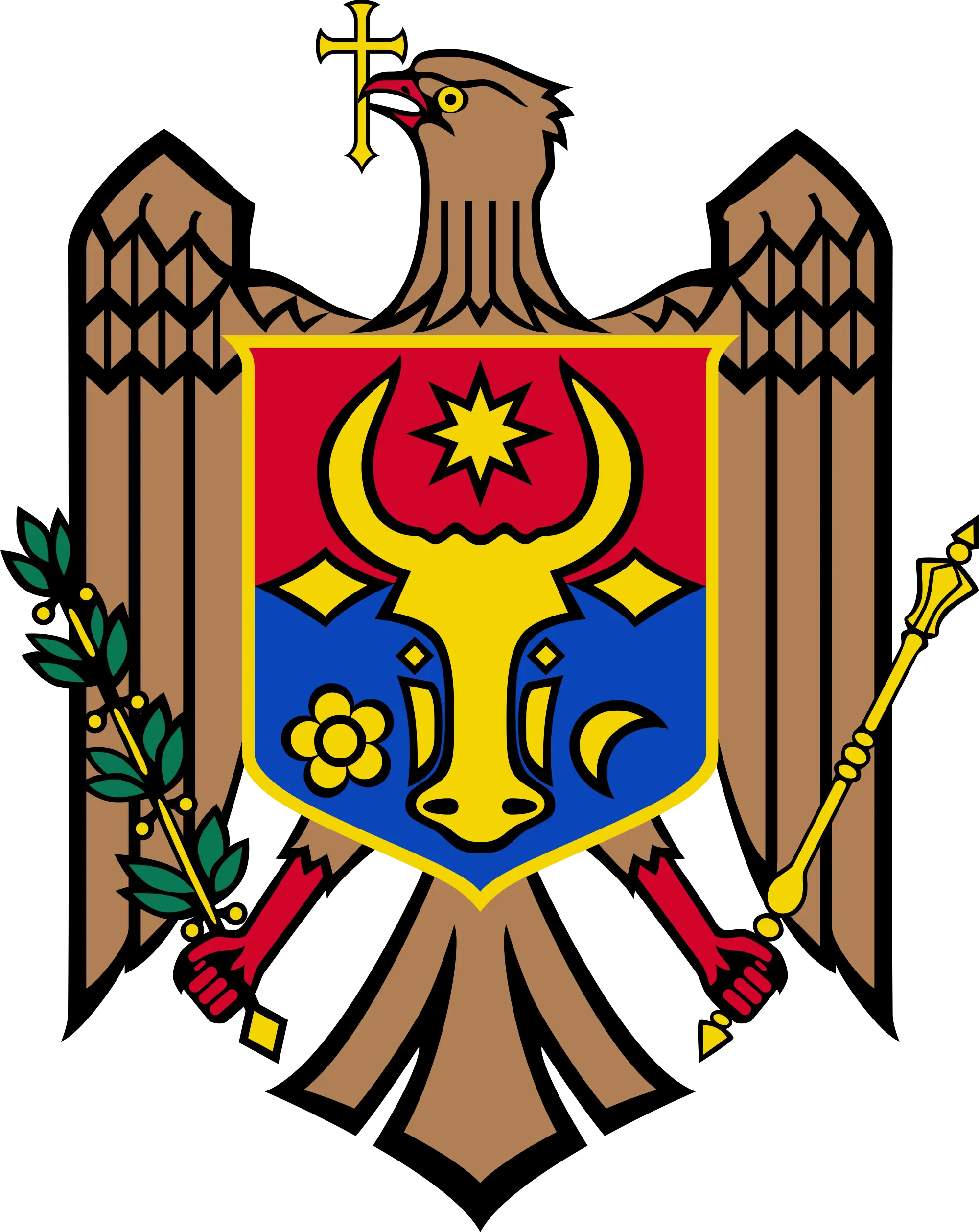 Moldova National Coat of Arms