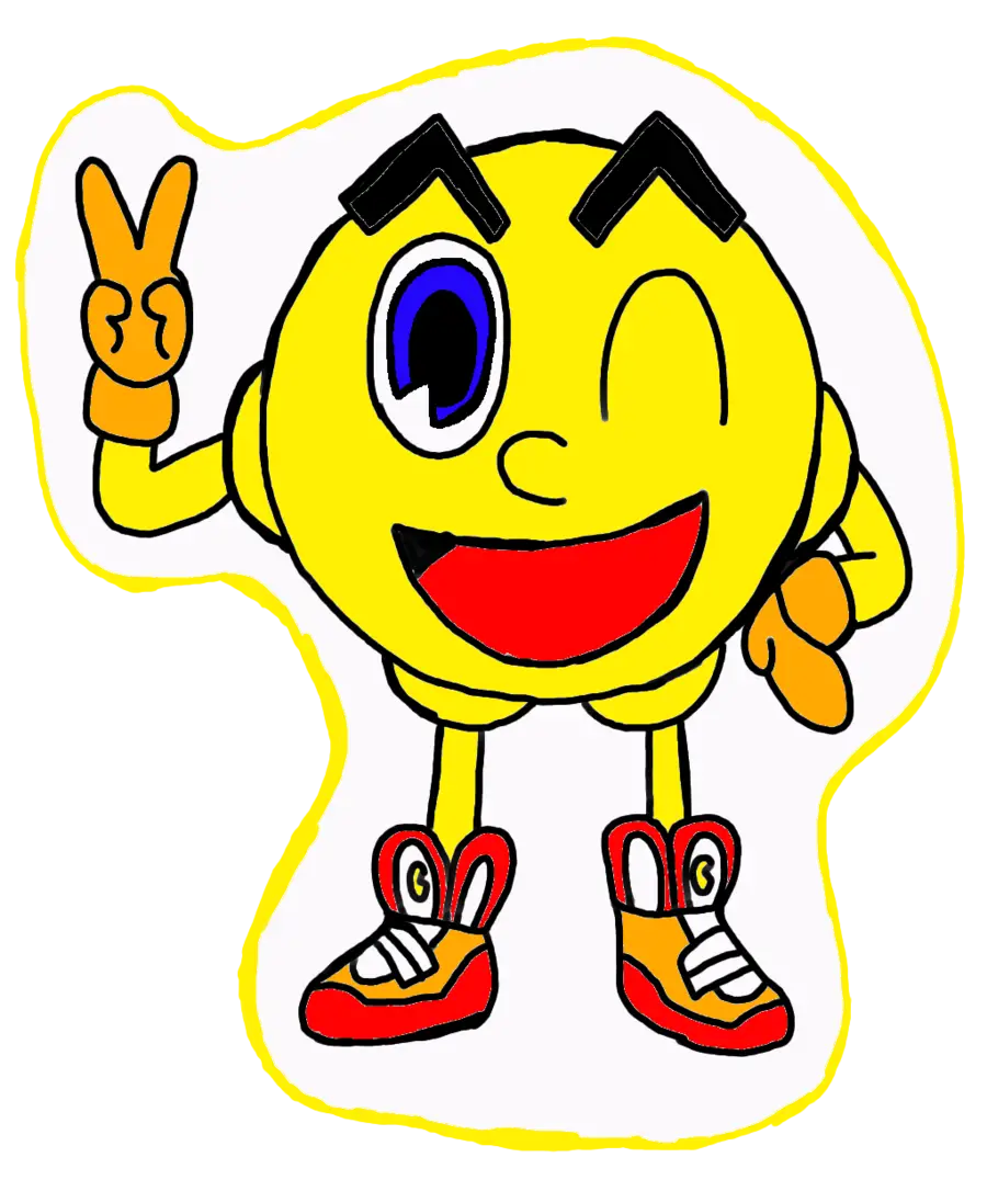 Smiling Cartoon Character