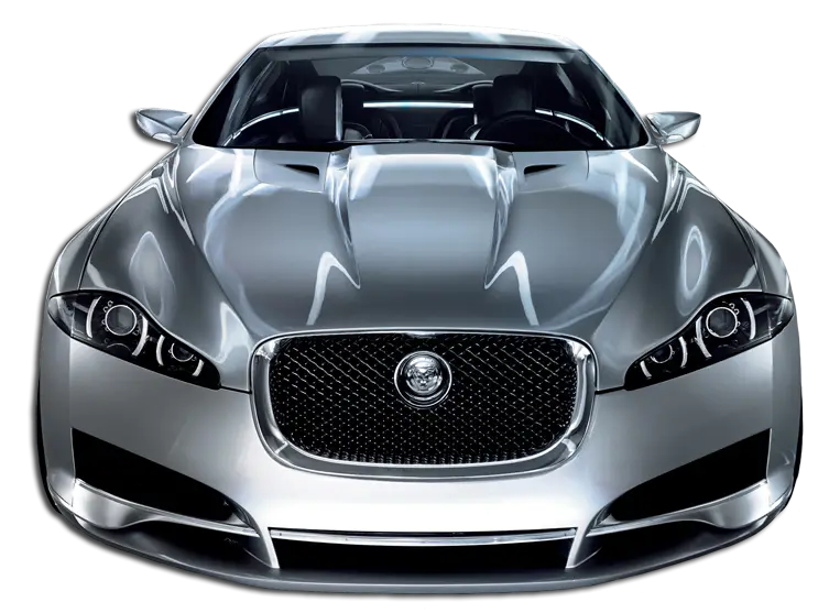 Silver Luxury Car Model with Sleek Design