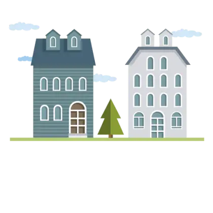 Small Cute Doodle Houses