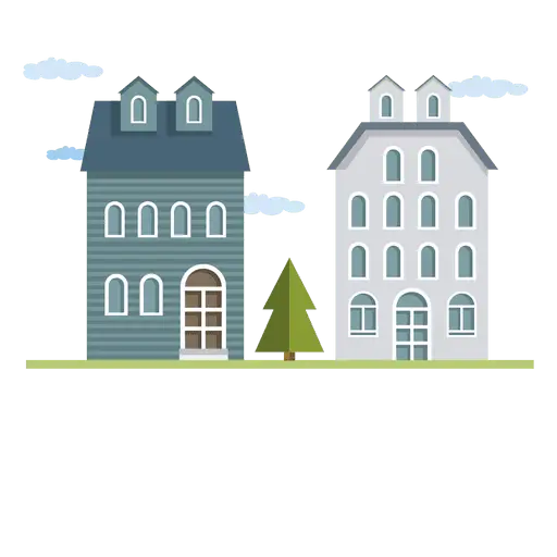 Small Cute Doodle Houses