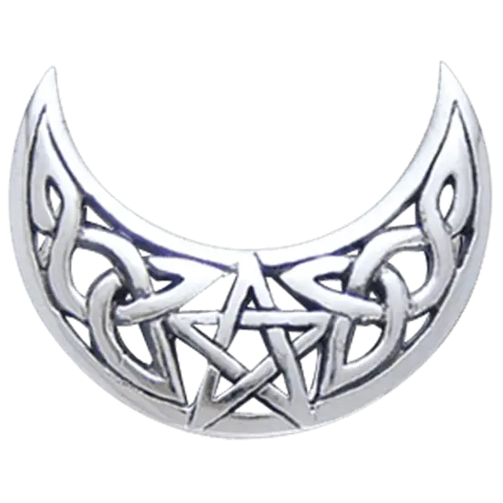 Celtic Crescent Moon Symbol