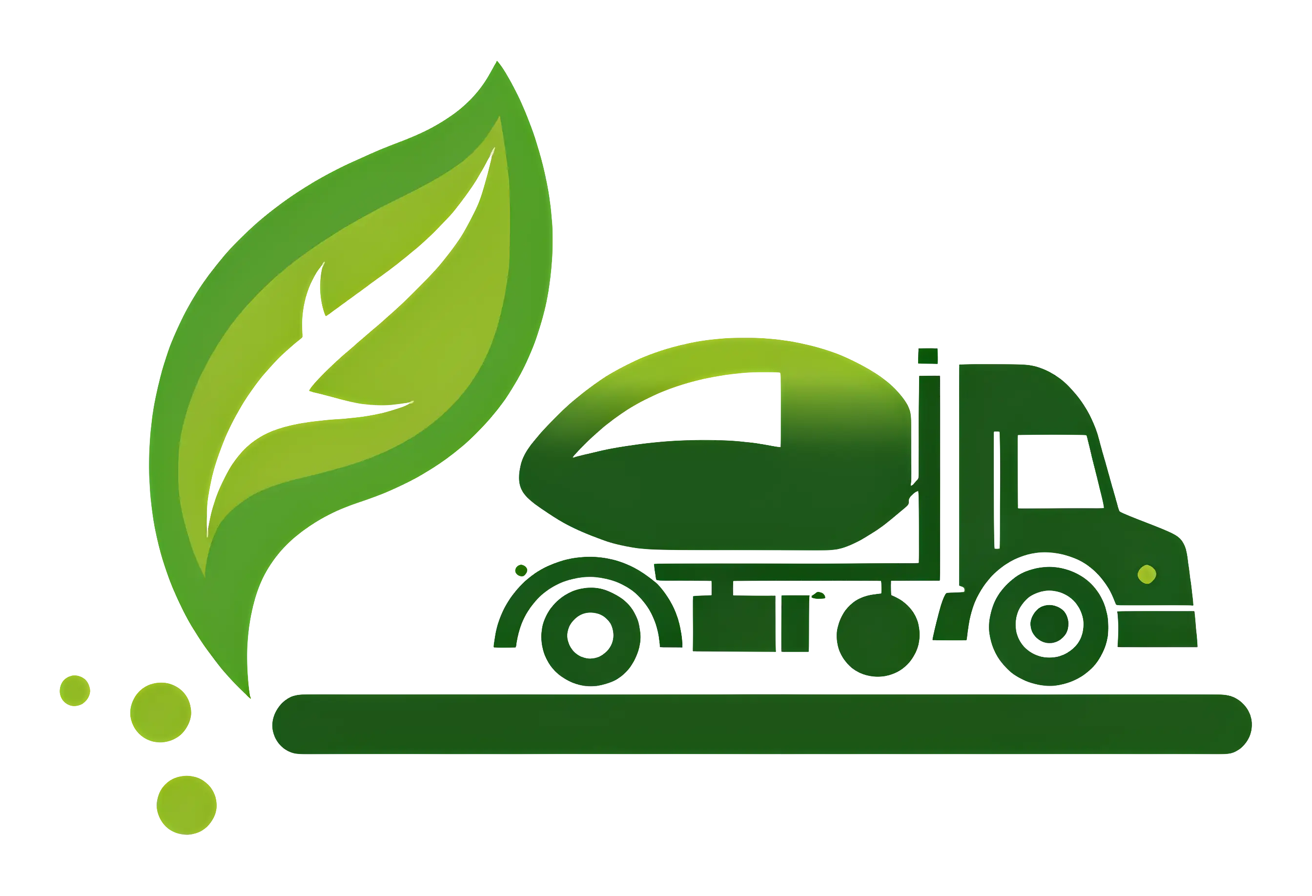 Eco-friendly Truck with Leaf