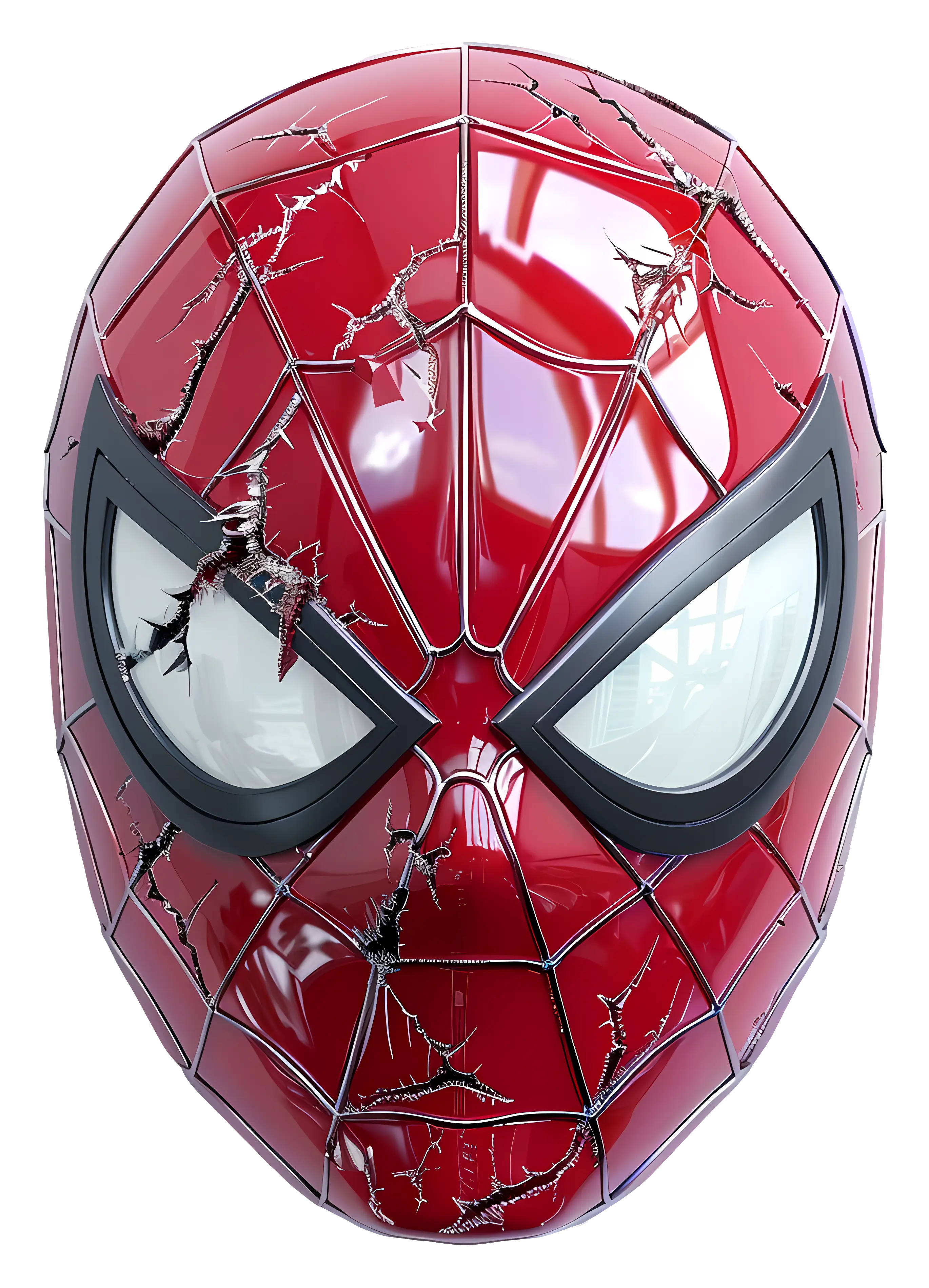 Spider-Man Mask Illustration