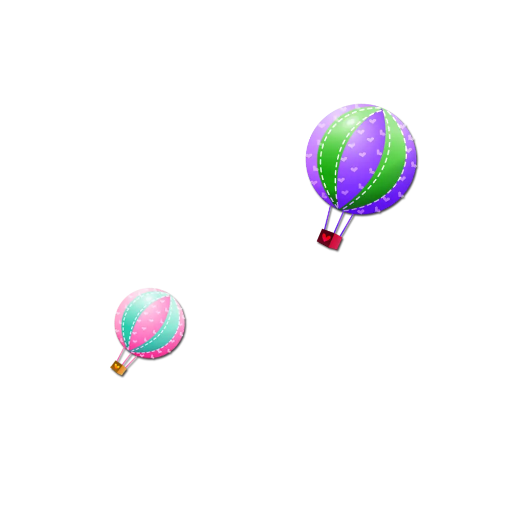 Colorful Hot Air Balloons in the Sky