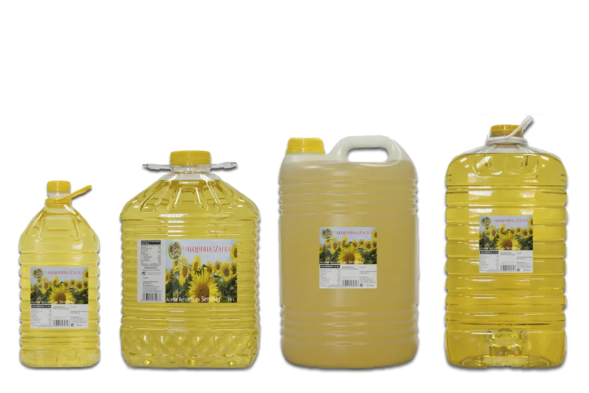 Sunflower Oil Bottles