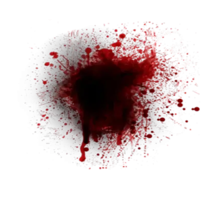 Dark Red Ink Splash in Artistic Style
