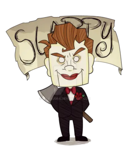 Creepy Slappy Cartoon Character