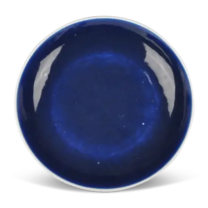Blue Ceramic Plate