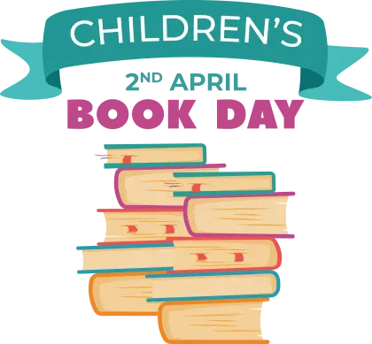 Stack of Books for Children&#039;s Book Day