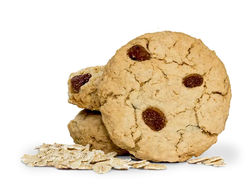 Oatmeal Cookies with Raisins