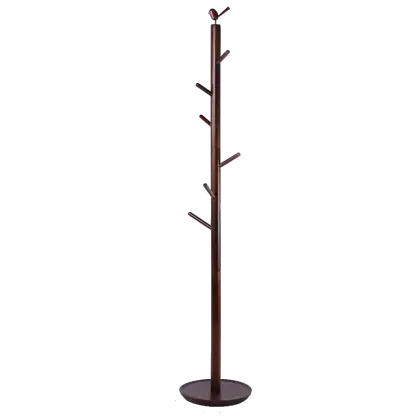 Wooden Coat Rack Stand