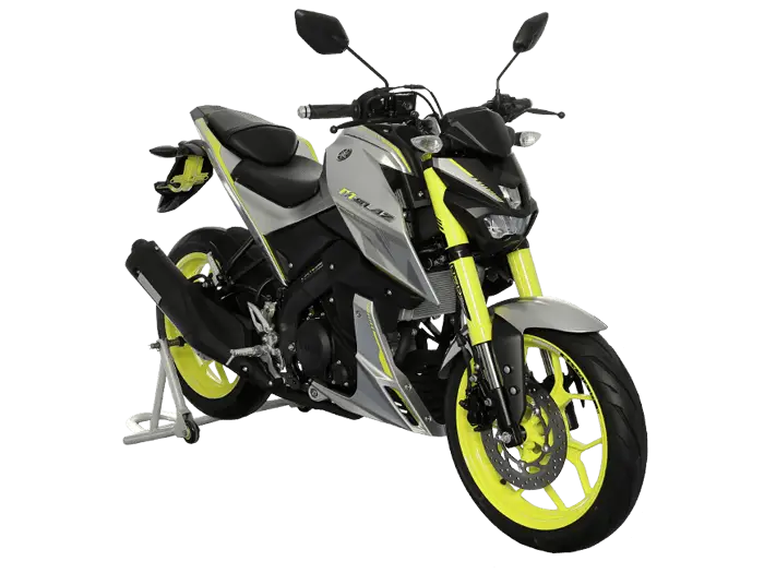 Gray and Yellow Sport Motorcycle