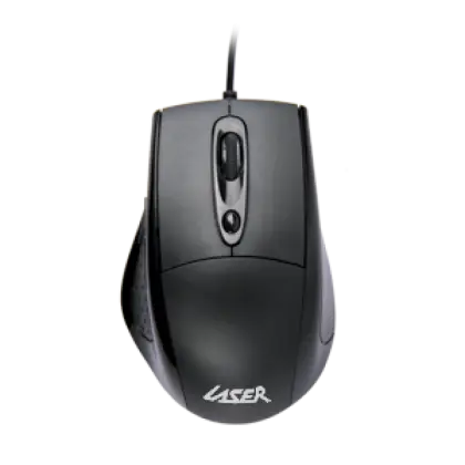 Black Laser Computer Mouse