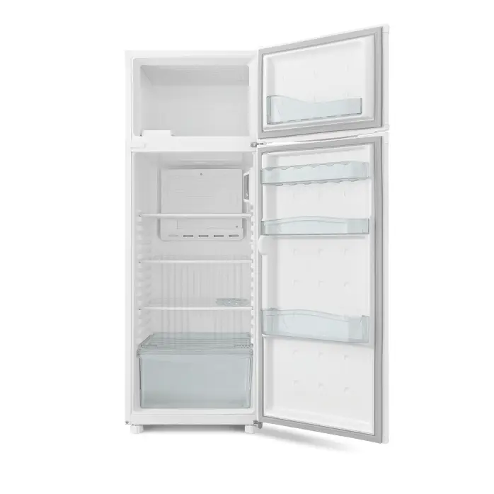 Open White Refrigerator