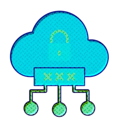 Cloud Security Icon
