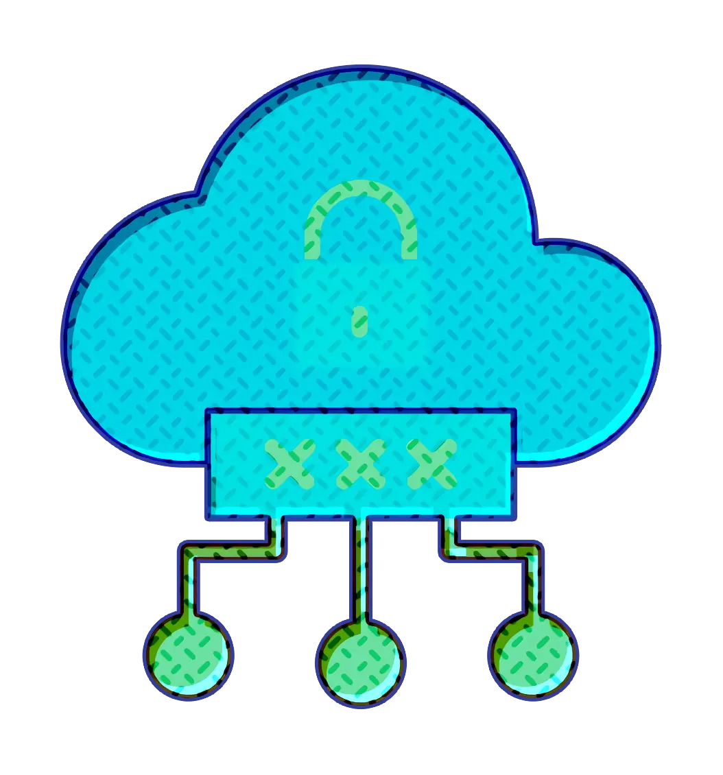 Cloud Security Icon