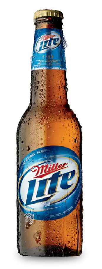 Miller Lite Beer Bottle