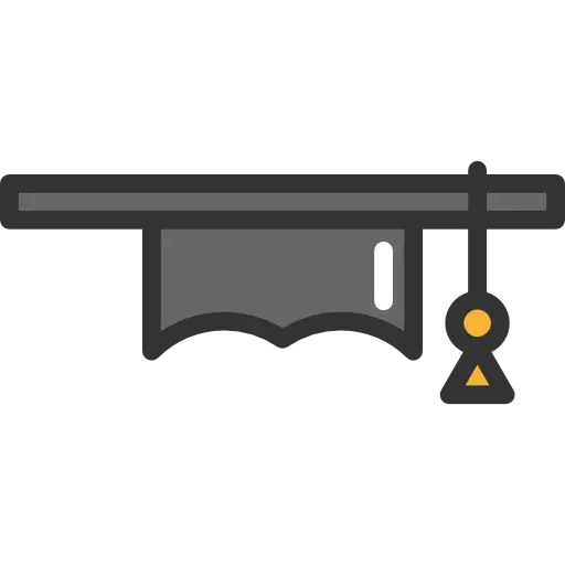 Graduation Cap Icon for Education Achievements