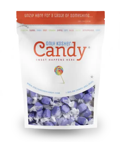 Packaged Purple Kosher Candy Bag
