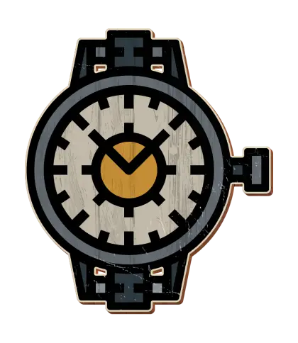 Vintage Watch Illustration